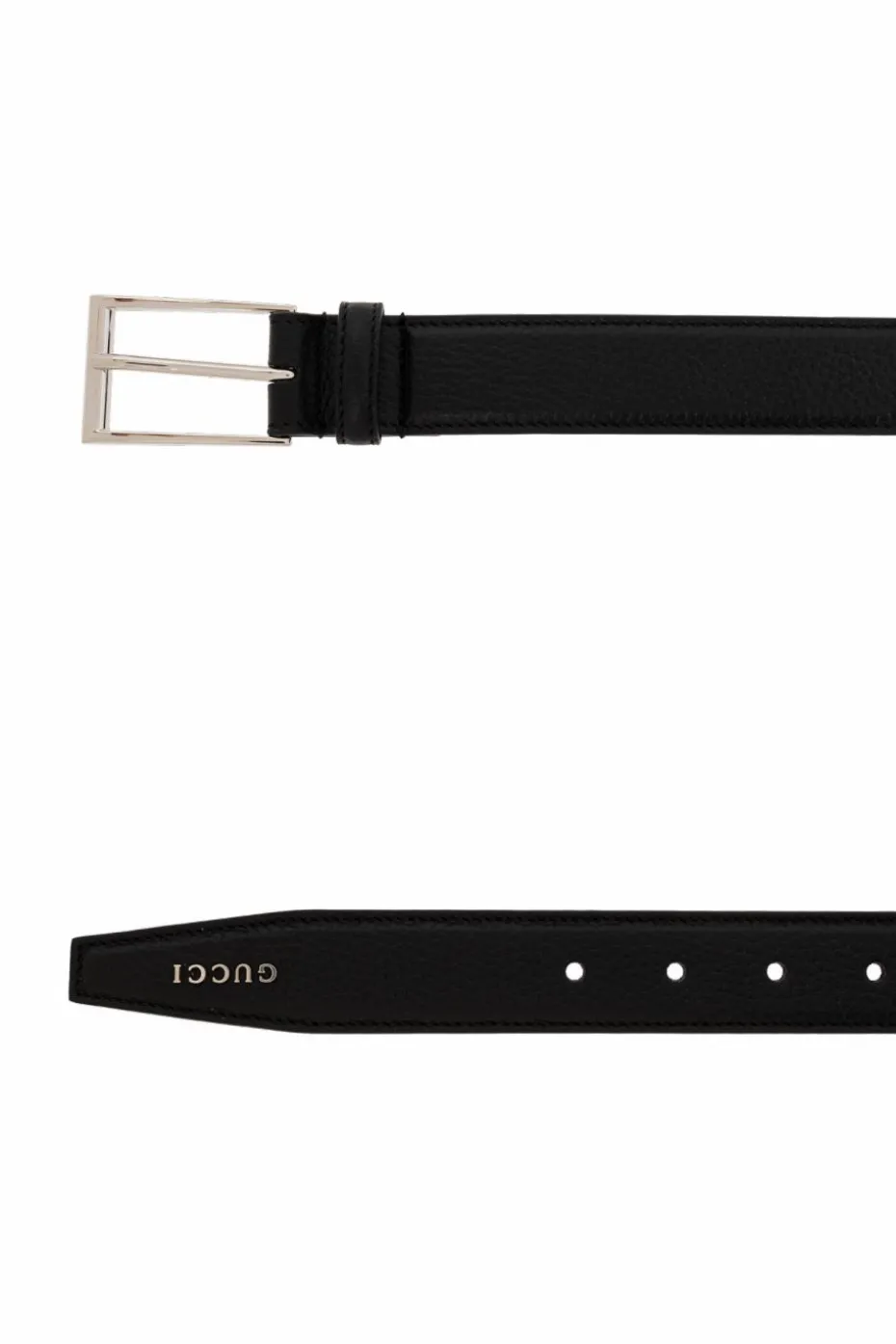Gucci BLACK Leather belt