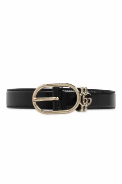 Gucci BLACK Leather belt