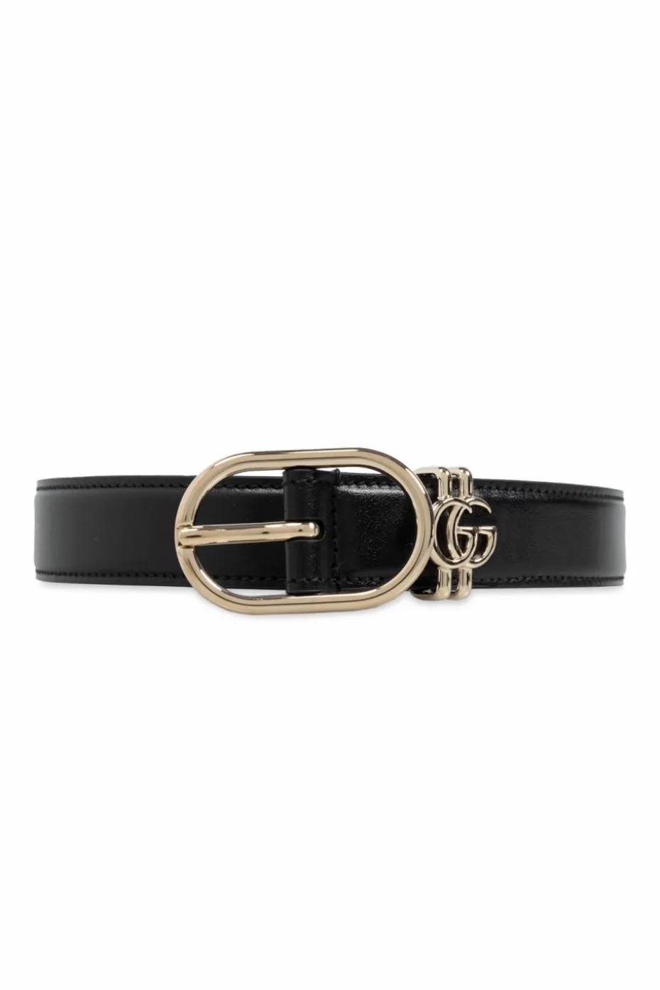 Gucci BLACK Leather belt