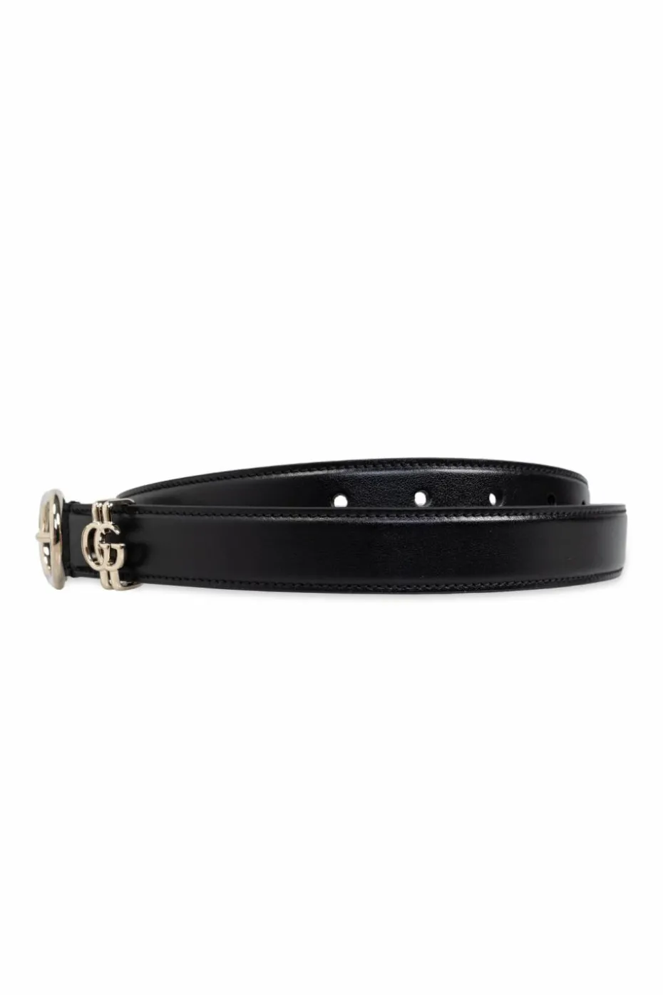 Gucci BLACK Leather belt