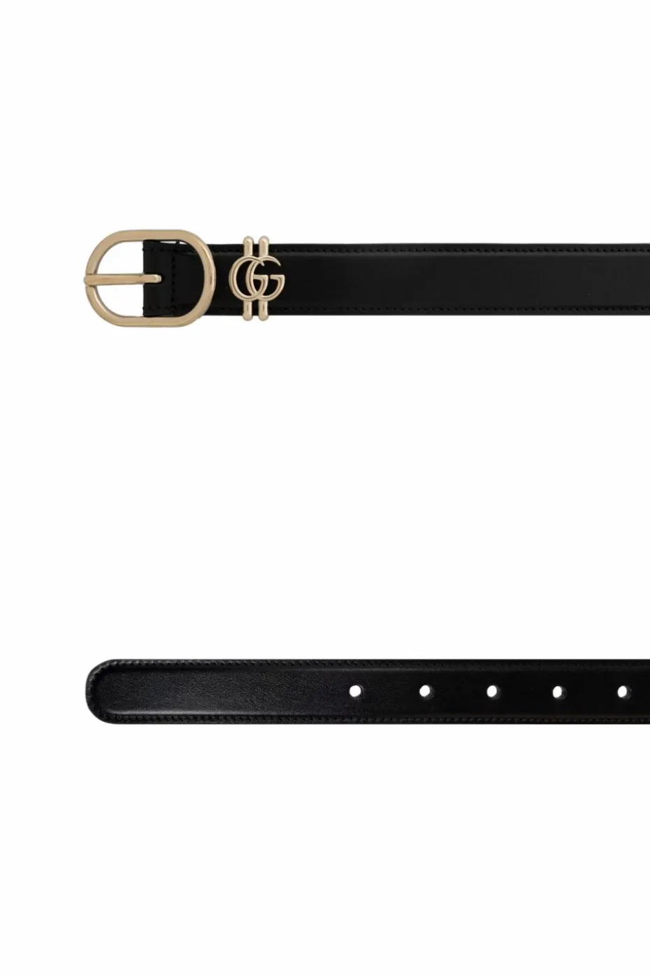 Gucci BLACK Leather belt