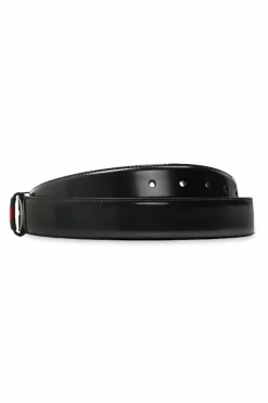 Gucci BLACK Leather belt