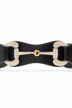 Gucci BLACK Leather belt
