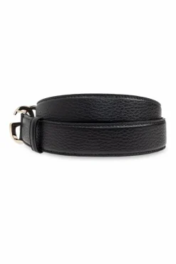 Gucci BLACK Leather belt