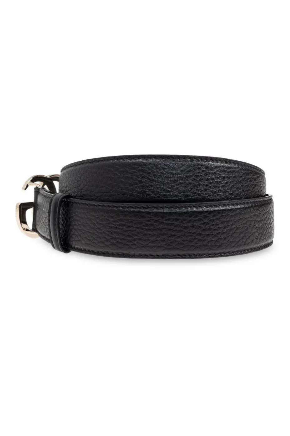 Gucci BLACK Leather belt
