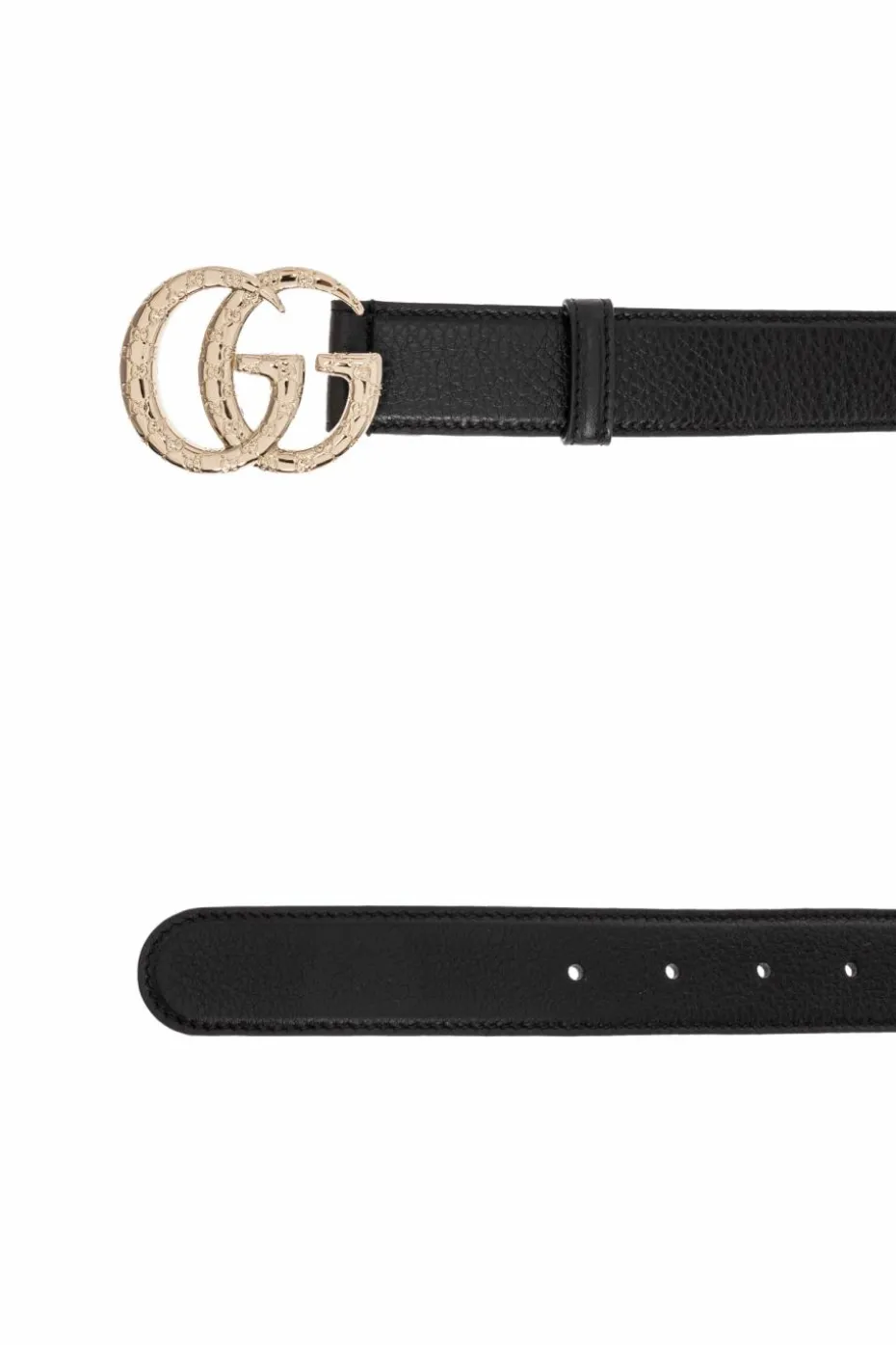 Gucci BLACK Leather belt