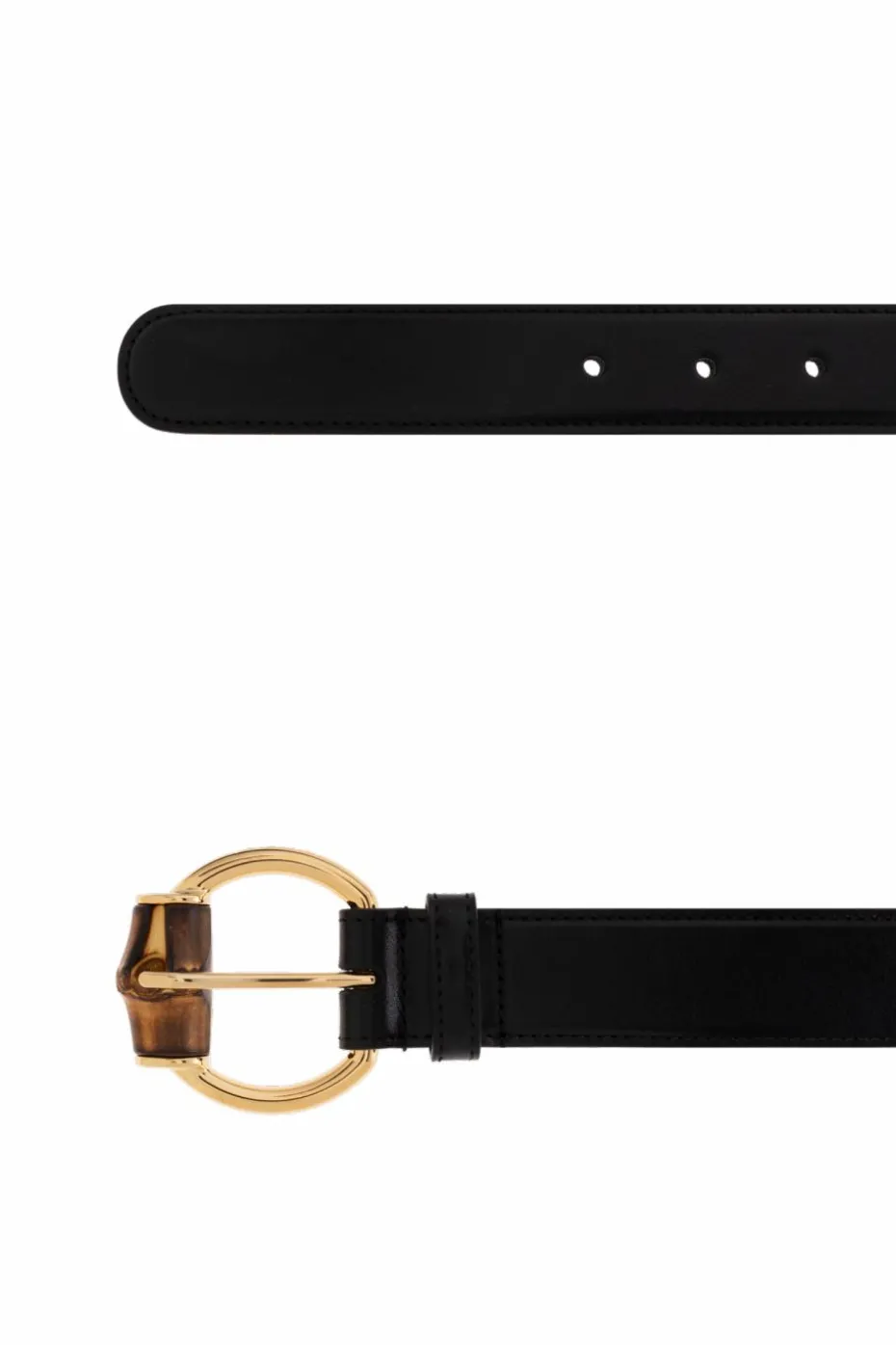 Gucci BLACK Leather belt
