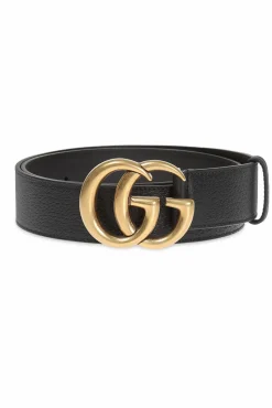 Gucci BLACK Leather belt