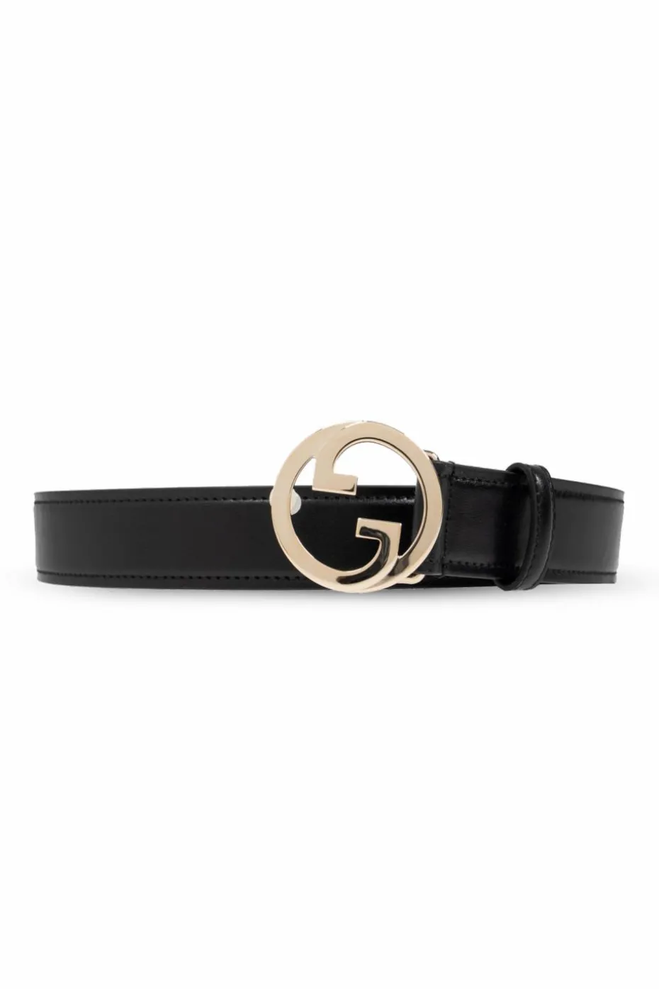 Gucci BLACK Leather belt