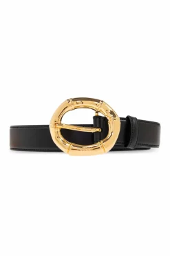 Gucci BLACK Leather belt