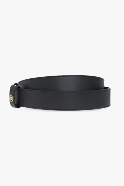 Gucci BLACK Leather belt