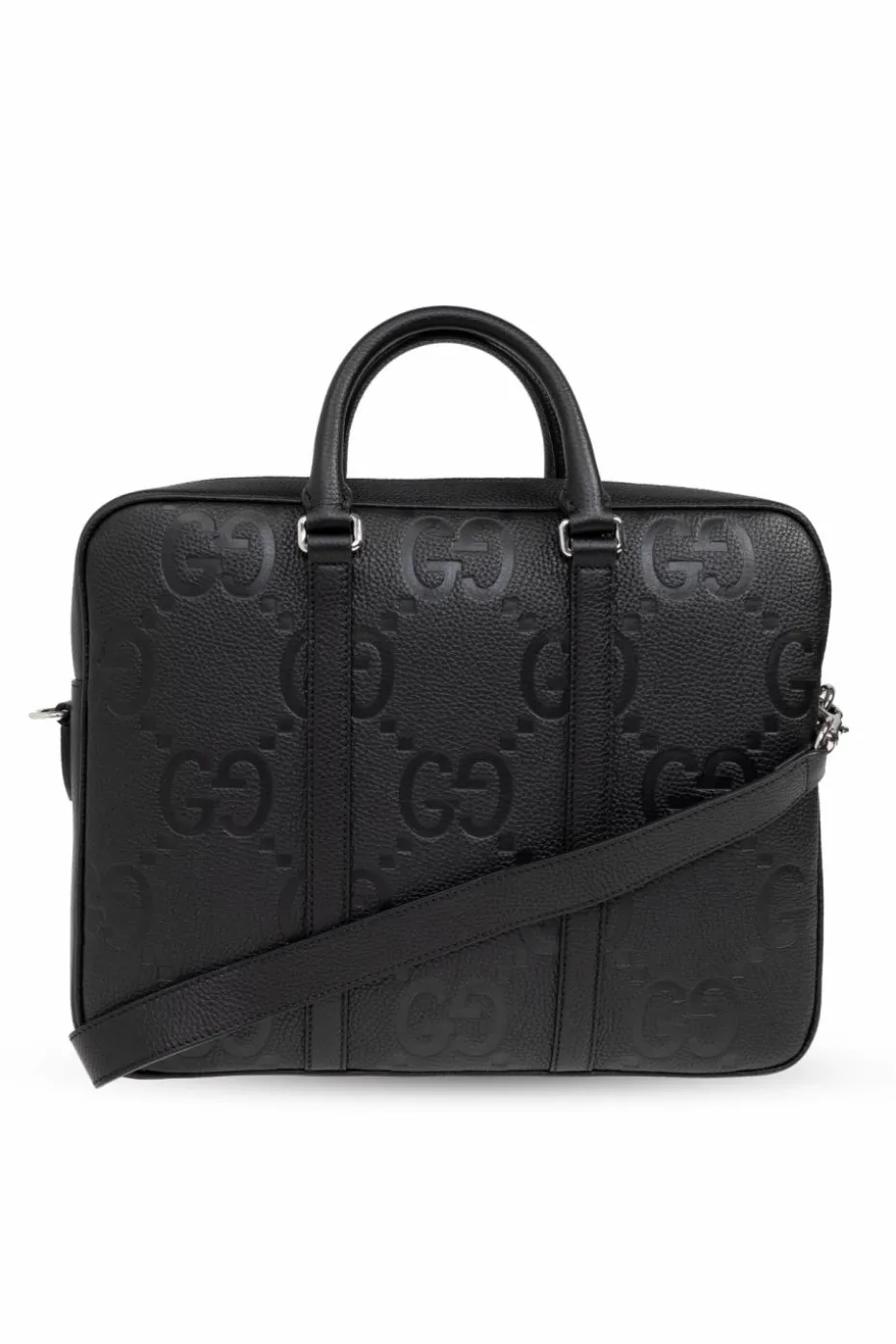 Gucci BLACK Leather Briefcase
