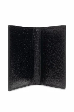 Gucci BLACK Leather card holder