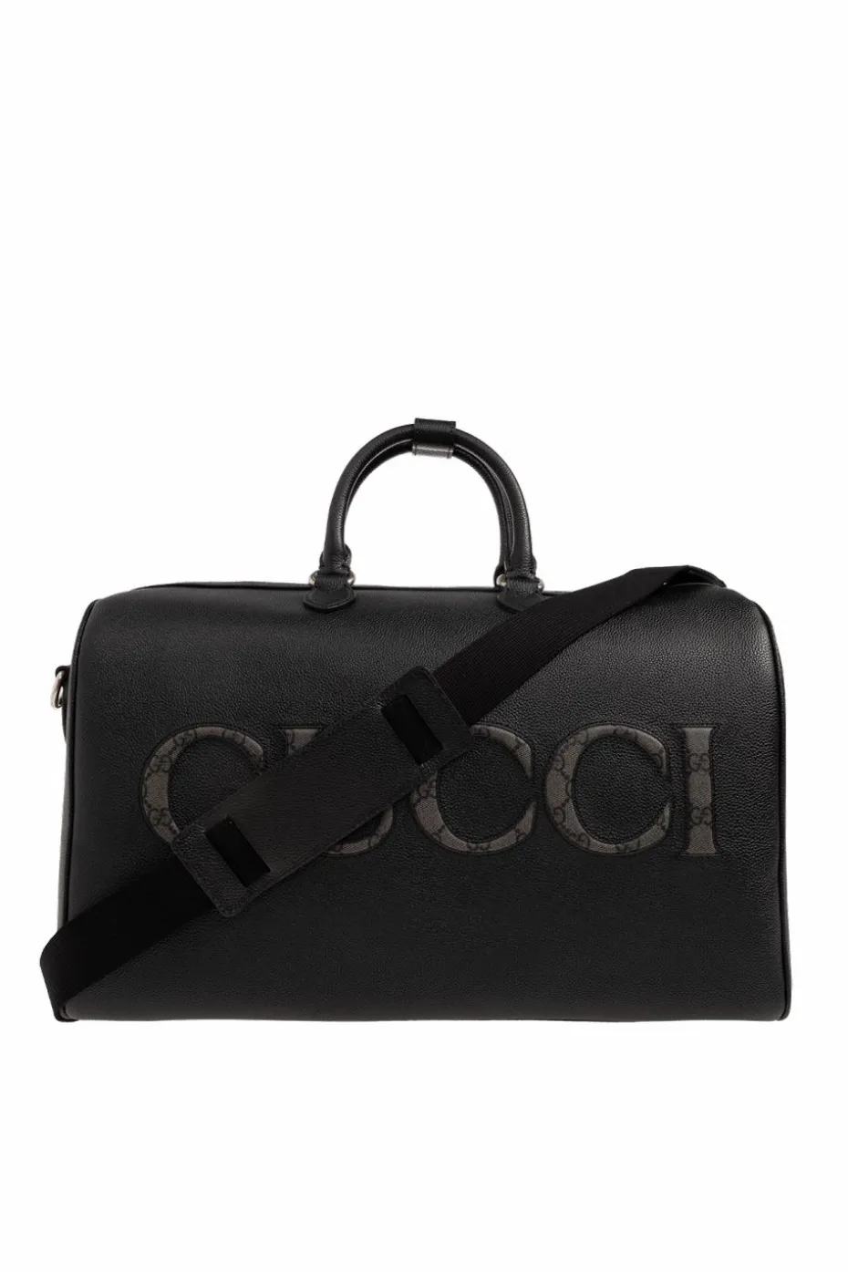 Gucci BLACK Leather duffel bag