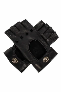 Gucci BLACK Leather gloves