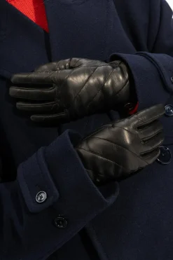 Gucci BLACK Leather gloves