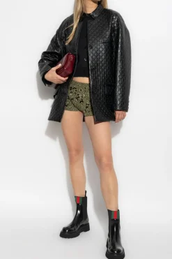 Gucci BLACK Leather jacket