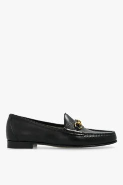 Gucci BLACK Leather loafers