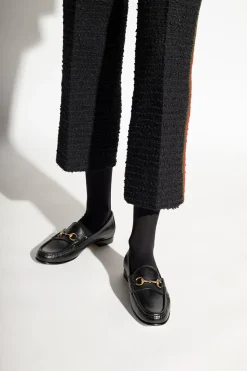 Gucci BLACK Leather loafers