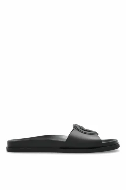 Gucci BLACK Leather sandals