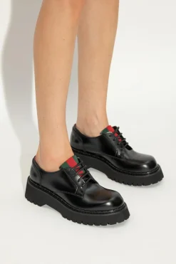 Gucci BLACK Leather shoes