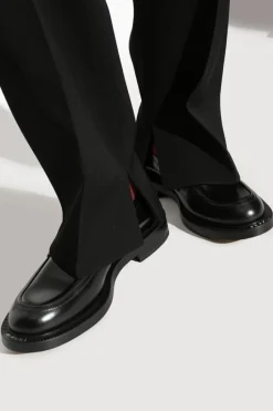 Gucci BLACK Leather shoes type loafers