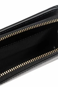 Gucci BLACK Leather wallet with logo
