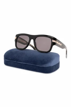 Gucci BLACK Logo-engraved sunglasses