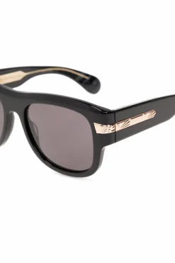 Gucci BLACK Logo-engraved sunglasses