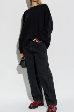 Gucci BLACK Loose-fitting sweater