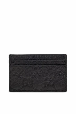 Gucci BLACK Monogram card holder