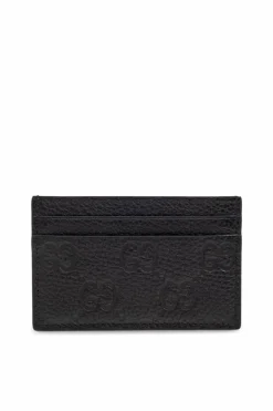 Gucci BLACK Monogram card holder