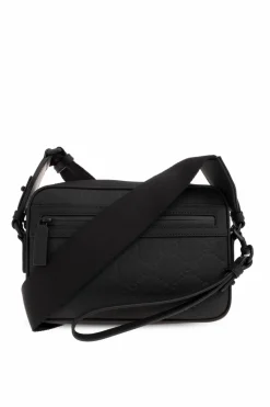 Gucci BLACK Monogrammed shoulder bag