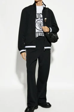 Gucci BLACK Pants with side stripes