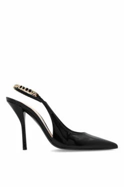 Gucci BLACK Patent leather heels 'Signoria'