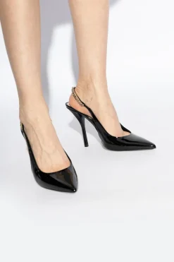 Gucci BLACK Patent leather heels 'Signoria'