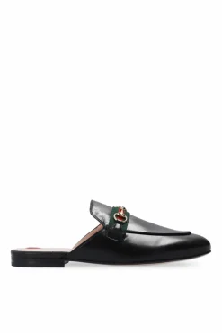 Gucci BLACK 'Princetown' leather slippers