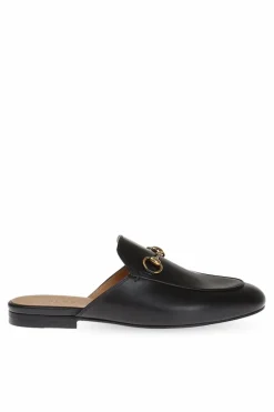 Gucci BLACK 'Princetown' leather slippers