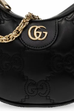 Gucci BLACK Quilted shoulder bag