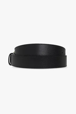 Gucci BLACK Reversible belt