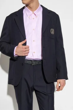 Gucci BLACK Reversible belt