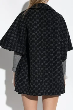 Gucci BLACK Reversible coat
