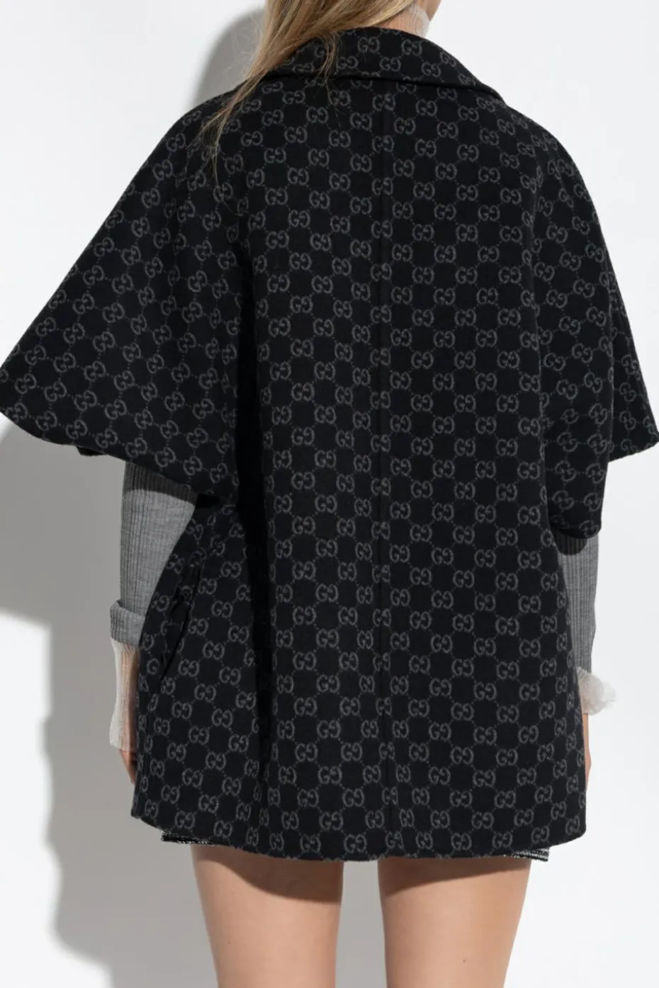 Gucci BLACK Reversible coat