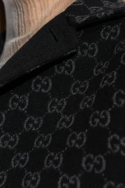 Gucci BLACK Reversible coat