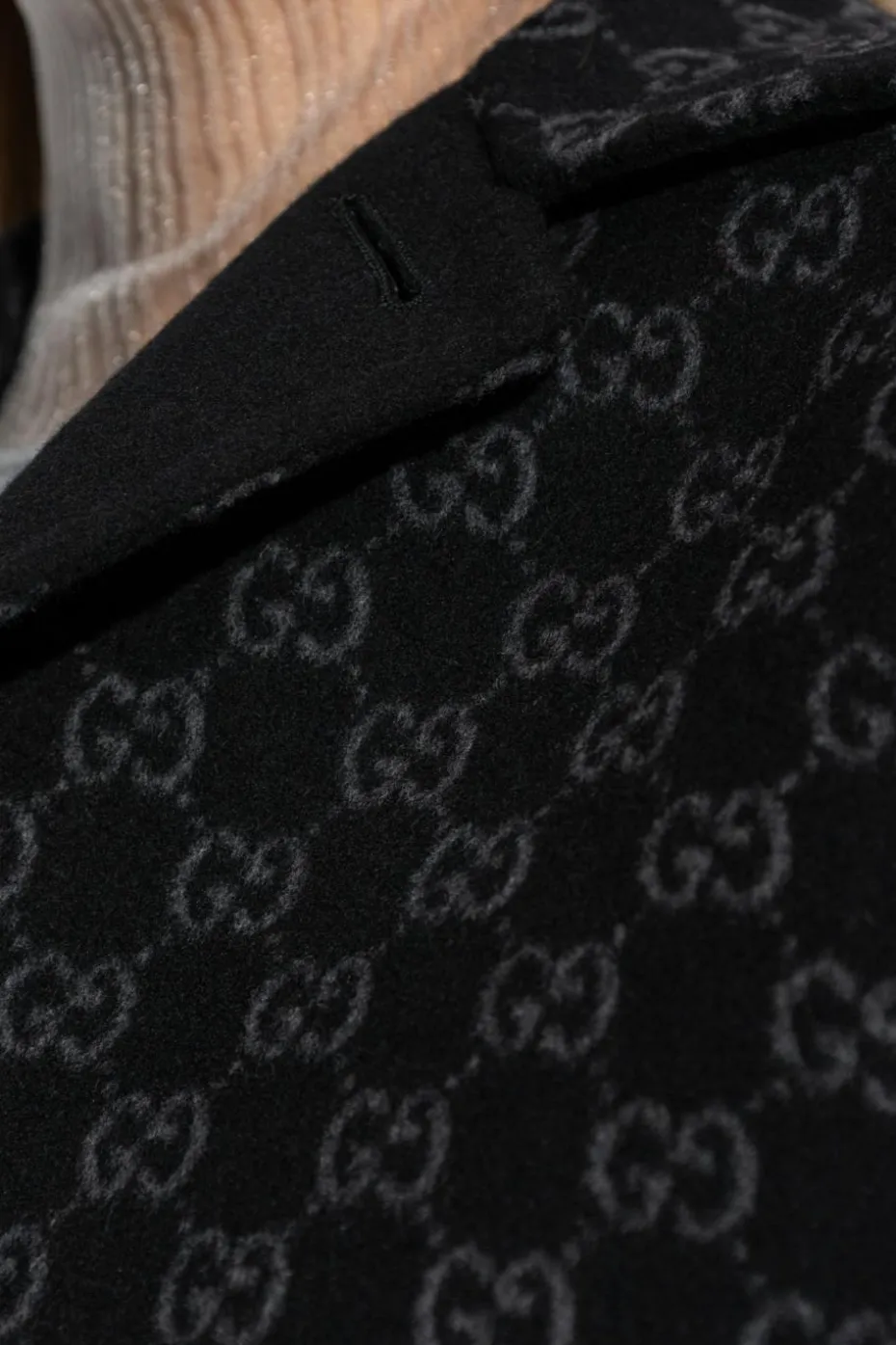 Gucci BLACK Reversible coat