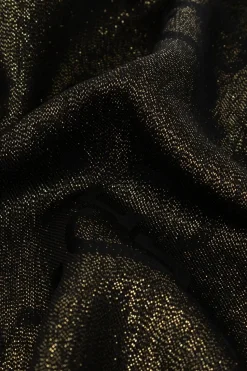Gucci BLACK Scarf with GG pattern