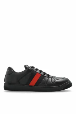 Gucci BLACK "Screener" sports shoes
