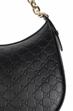 Gucci BLACK Shoulder bag with 'GG' pattern