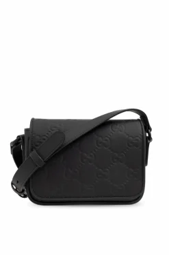 Gucci BLACK Shoulder Bag GG Super Mini