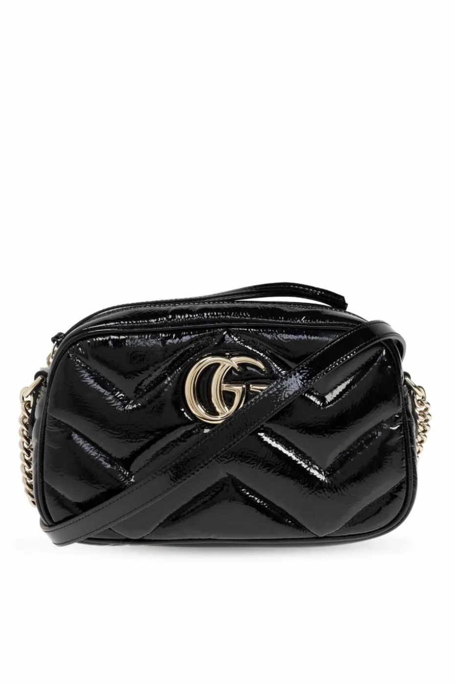 Gucci BLACK Shoulder bag Small GG Marmont